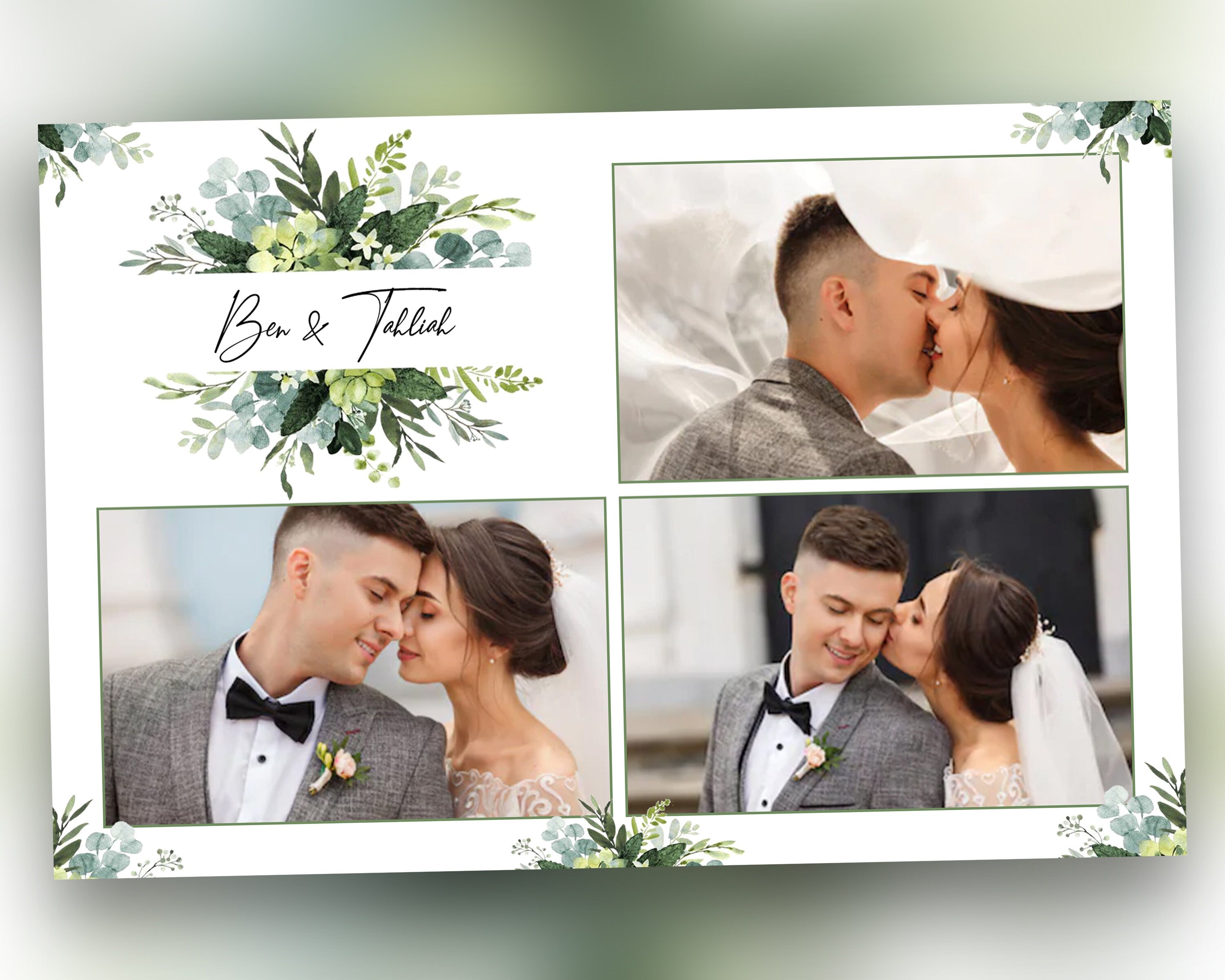 Photobooth Templaet Wedding Bridal Shower Sweet 16 Floral Anniversary Photo Booth Template 4x6 Photobooth Template with xbdr psd png jpg