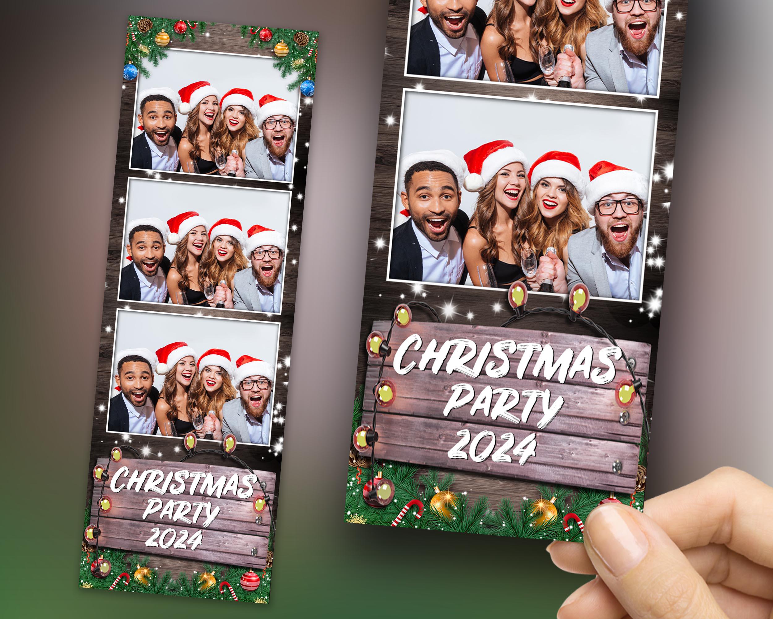 Christmas Photo Booth Holiday Photobooth New Year Xmas Mirror Booth 824