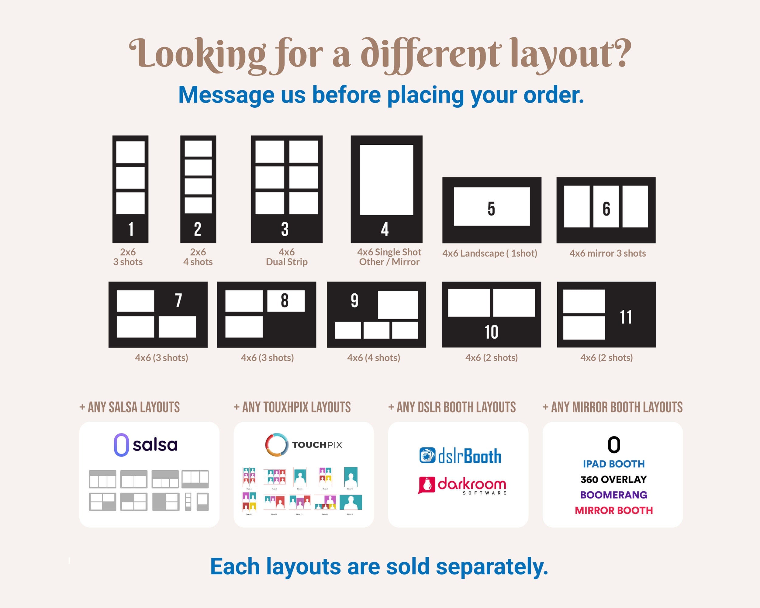 Wedding Photobooth Template, Floral Photobooth Template, Greenery Wedding Photo booth Template, White Flowers, White Floral, Flower 182