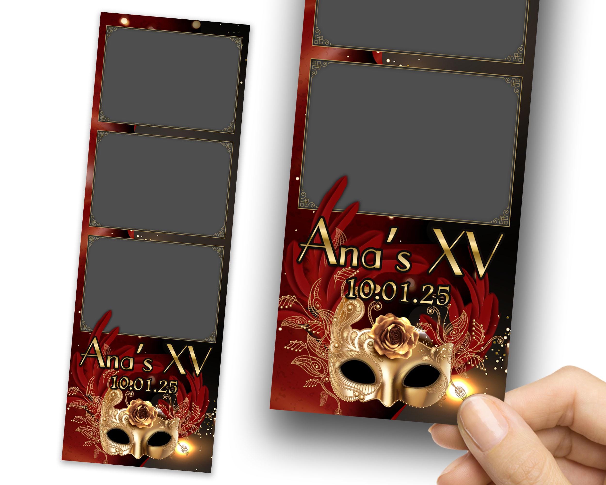 Masquerade Photobooth, Carnival Photobooth, Birthday, XV, Sweet 16, Quinceañera Photo Booth, Mis Quince, Mask Photo Booth