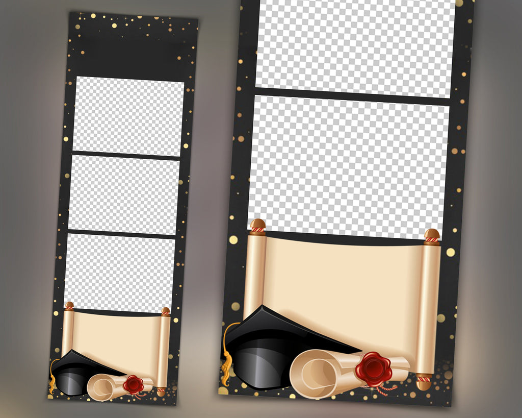 Photo Booth Template Graduation, Class of 2021, Grad, Prom Photobooth Template for photo booth PNG PSD JPG