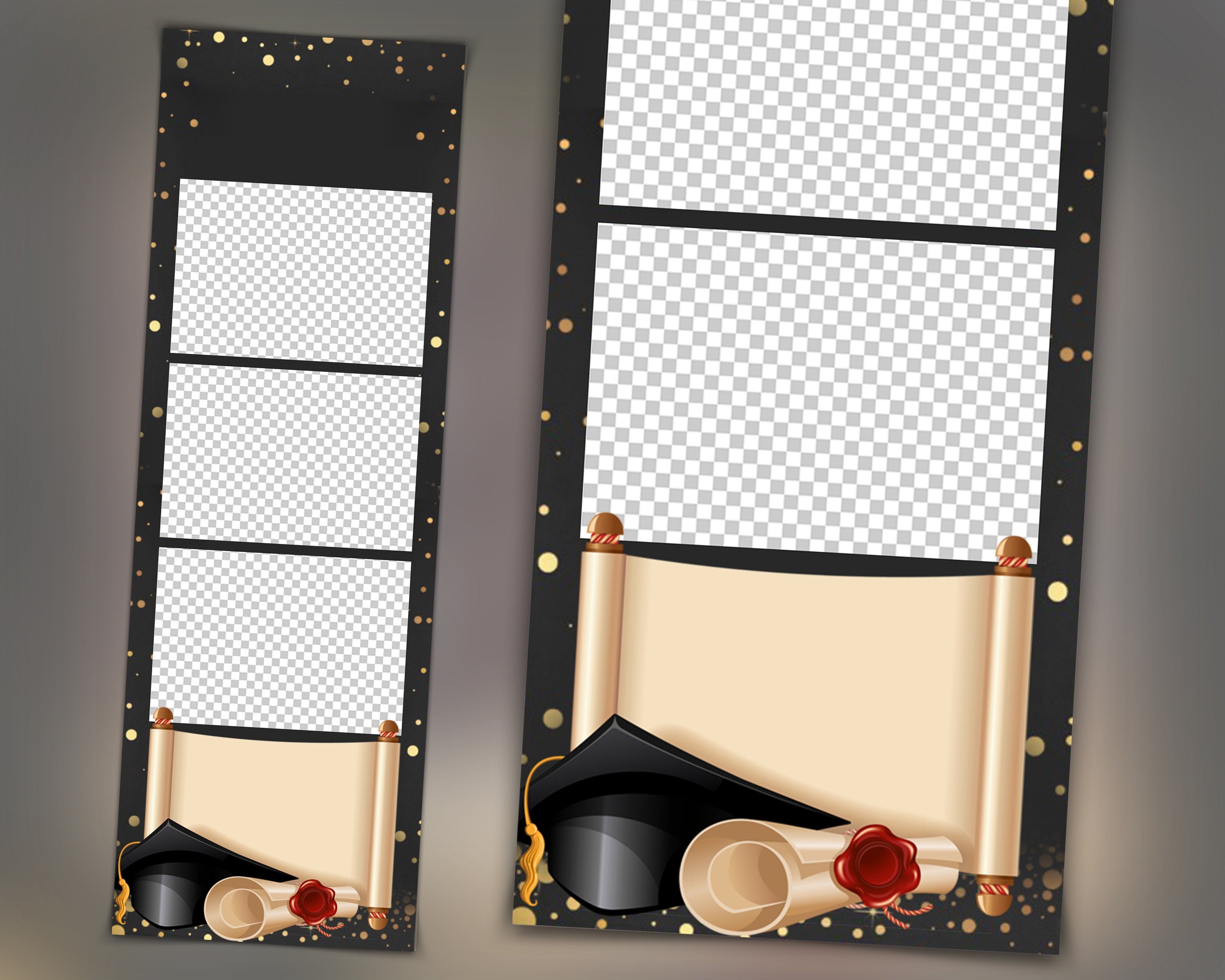 Photo Booth Template Graduation, Class of 2021, Grad, Prom Photobooth Template for photo booth PNG PSD JPG