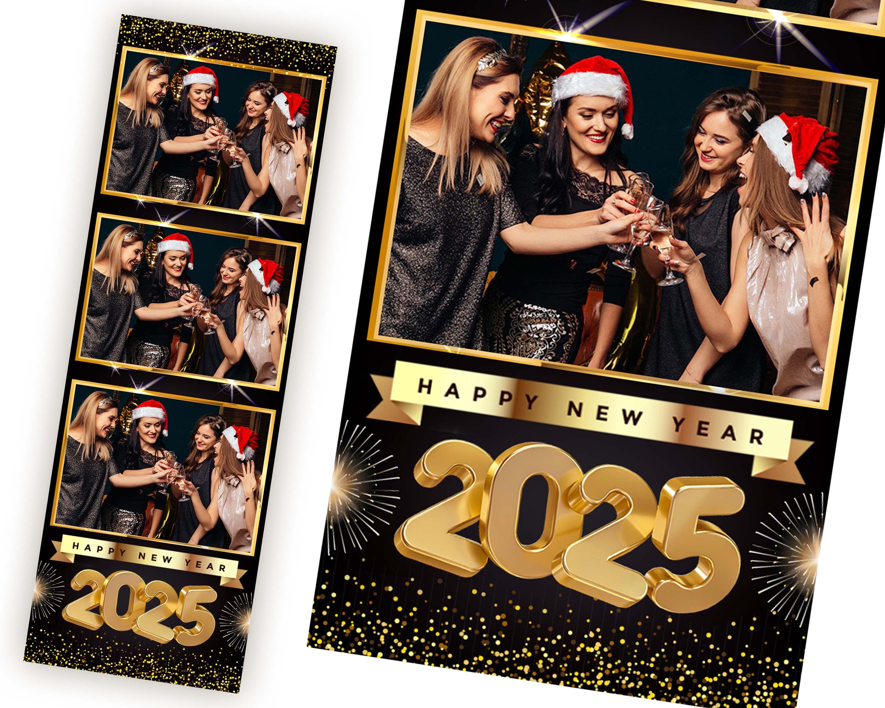 2026 New Year Photobooth Template | New Year Party | Holiday Party | 2026 Photo Booth Template | Happy New Year 2026