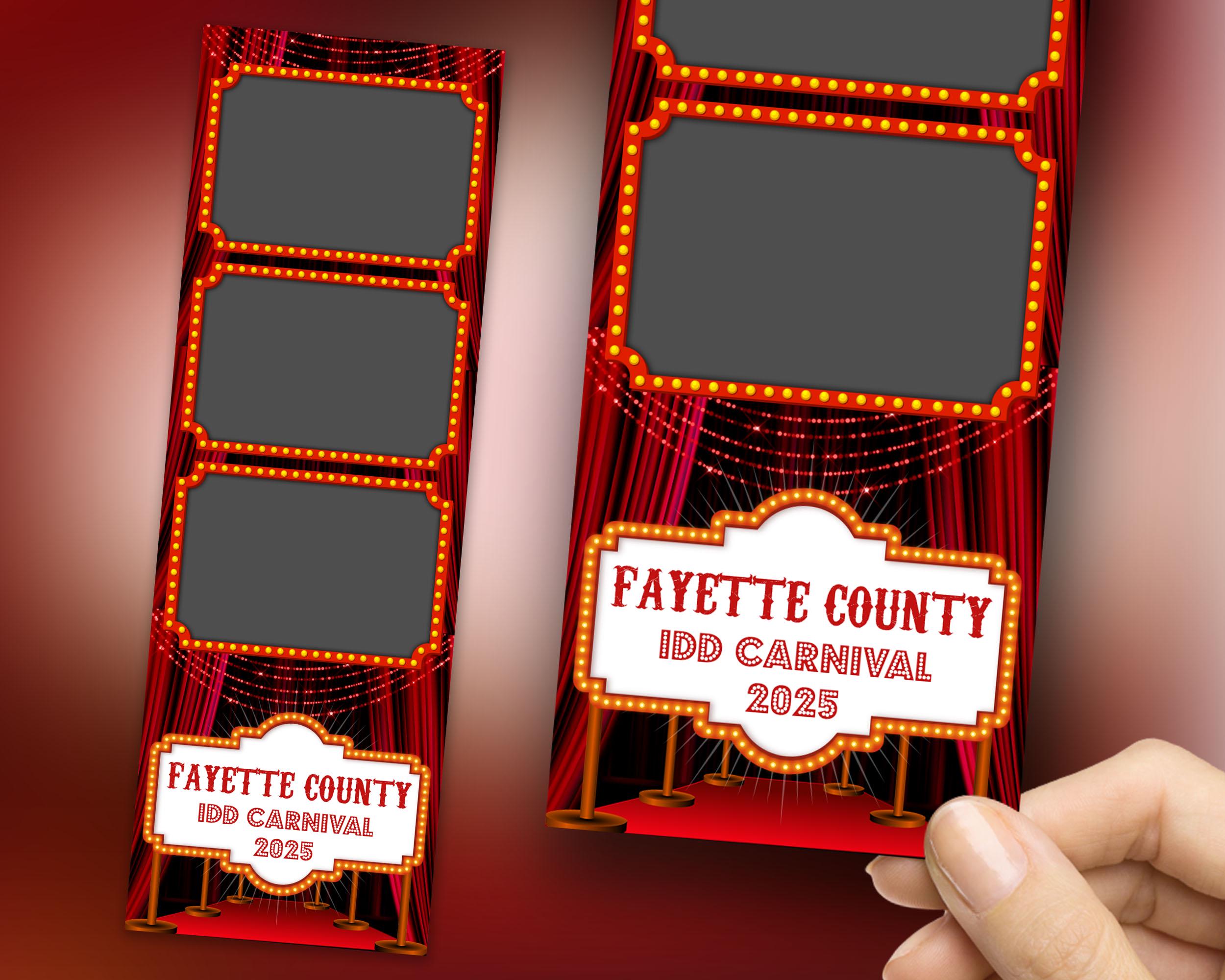 Carnival Photo Booth Template | Carnival Photobooth Overlay | Festival Photobooth Template | Carnival Celebration Circus Party | 1531