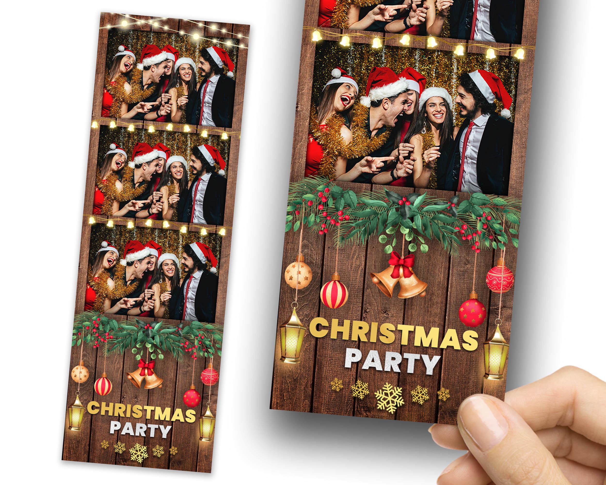 Christmas Photobooth Template, Christmas Photo Booth, Merry Christmas, Holiday Party, Xmas 636