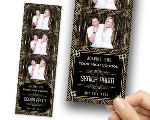 Aoaring 20s, Prom Photobooth, The Great Gatsby Photo Booth Template, Art Deco, Class Of, High School, 1920s Deco, Gala, Great Gatsby, 1083