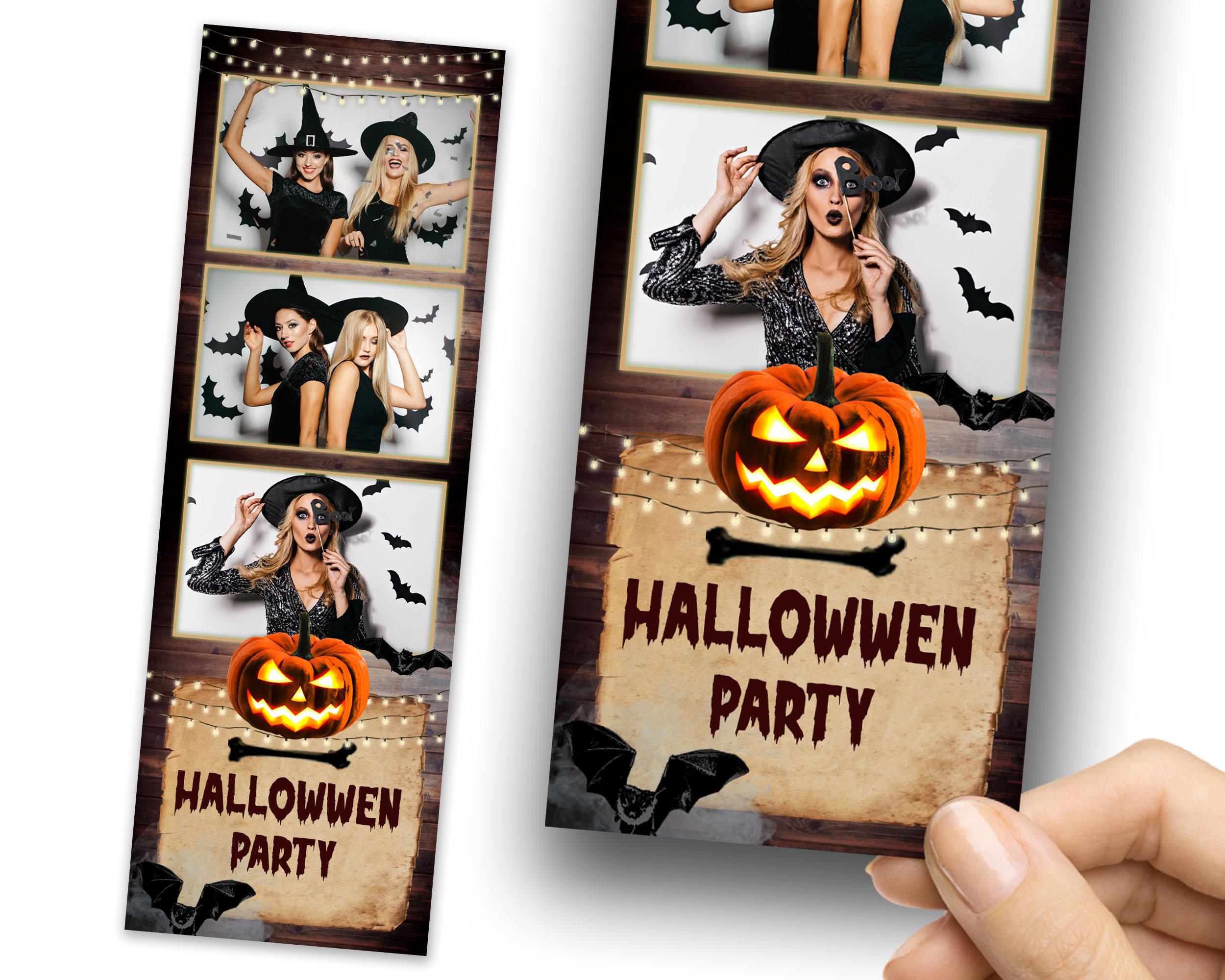 Halloween Photobooth Template, Trick or Treat, Pumpkin Photo Booth, Spooky, trick or treating, 1355