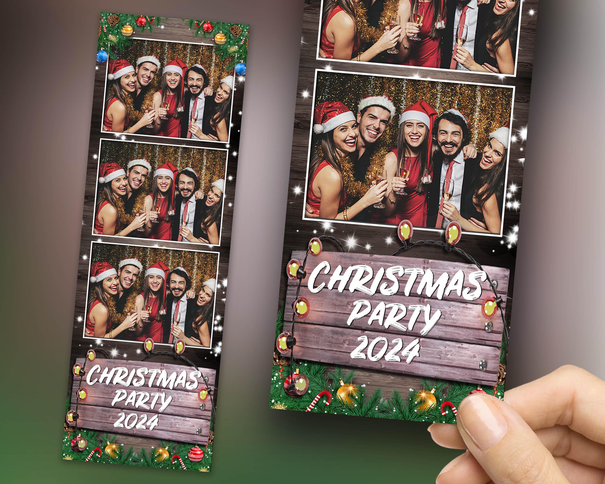 Christmas Photo Booth Holiday Photobooth New Year Xmas Mirror Booth 824