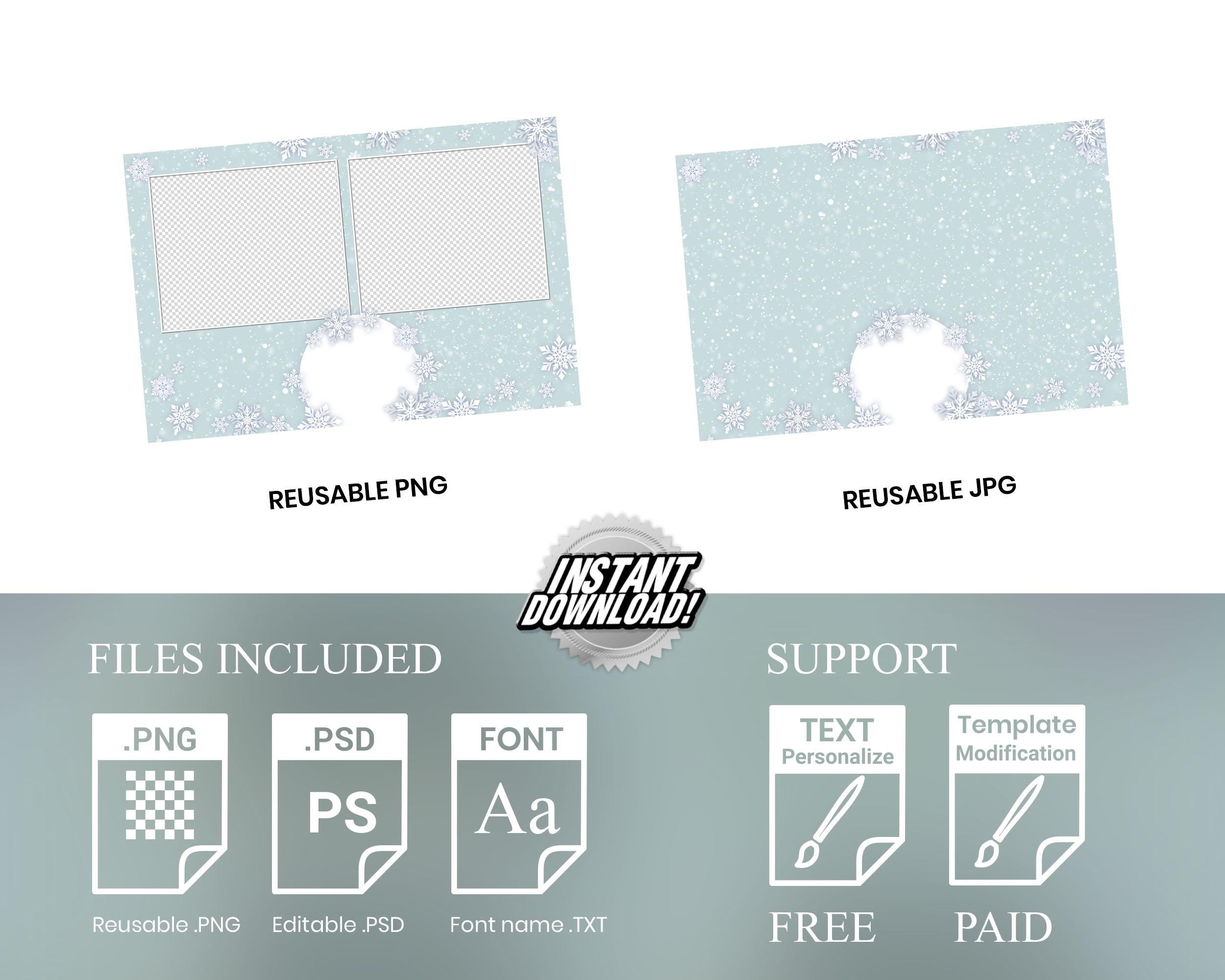Winter Wonderland | XV Photobooth | Winter Wonderland Photo Booth | Winter Wonderland Photo Booth Template | Winter Wonderland XV | Birthday