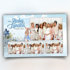 Baby Shower Photobooth Template Babyshower photo booth template 1060