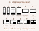 Baby Shower Photobooth Template 4x6 Layout