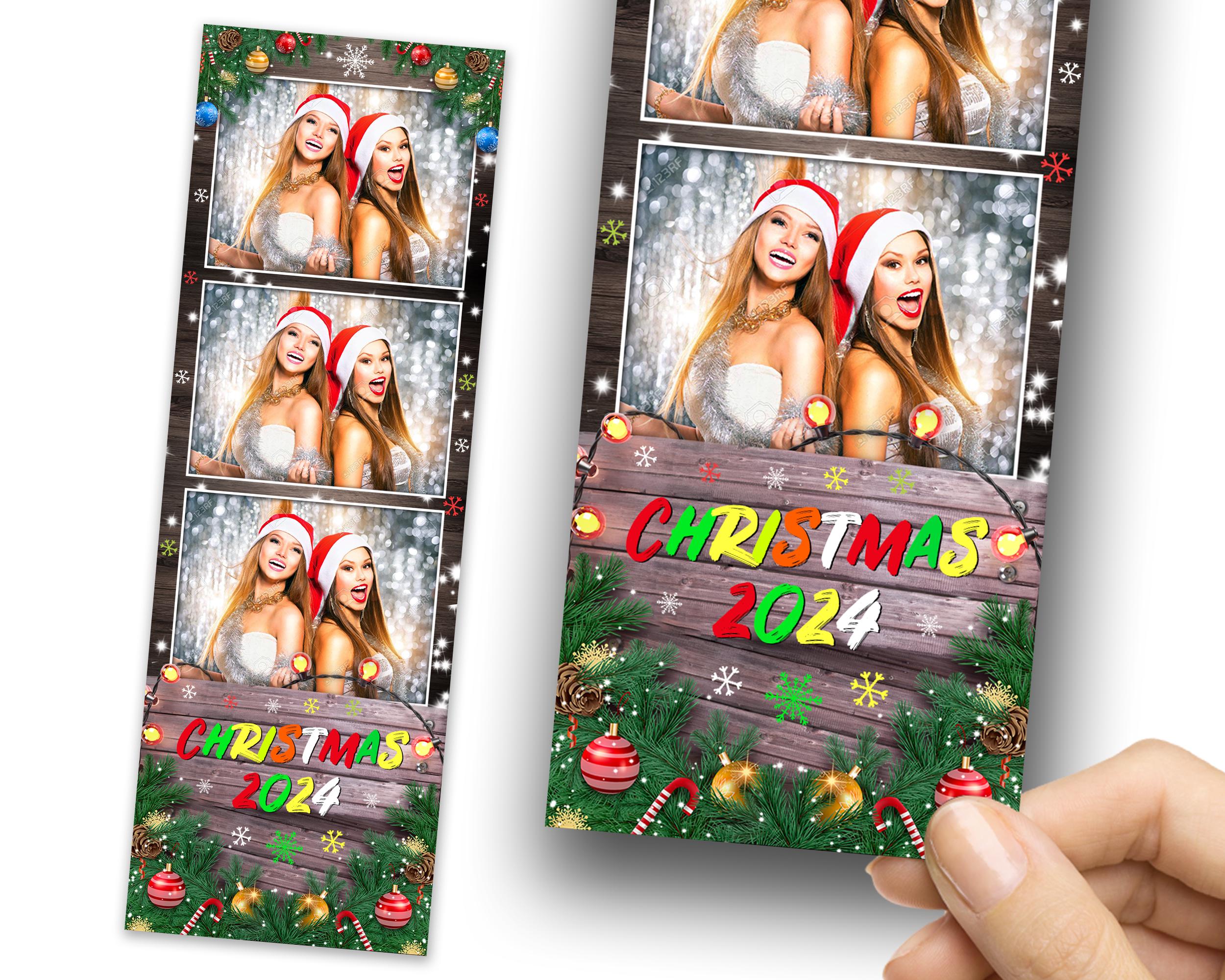 Christmas Photo Booth Holiday Photobooth New Year Xmas Mirror Booth 824