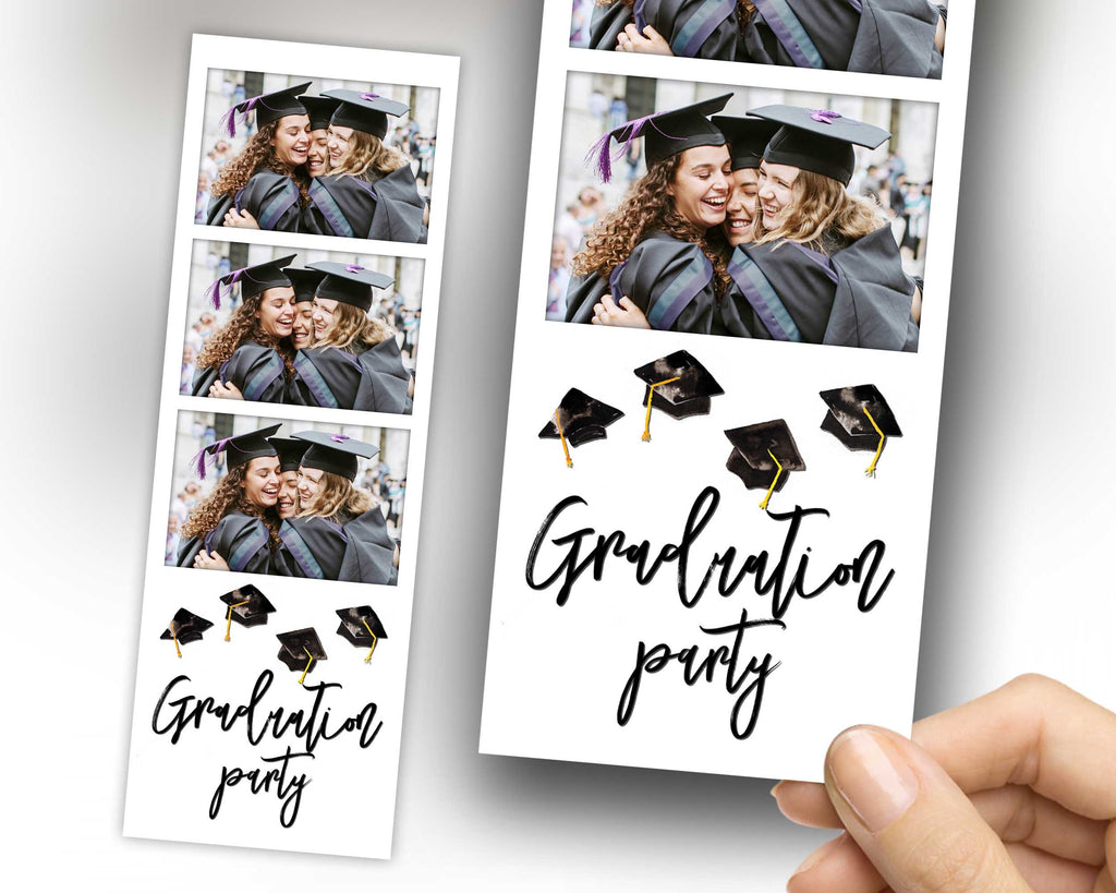 Graduation Photo Booth Template, Graduation Photobooth Template, Class of 2024, Prom 2024, Grad