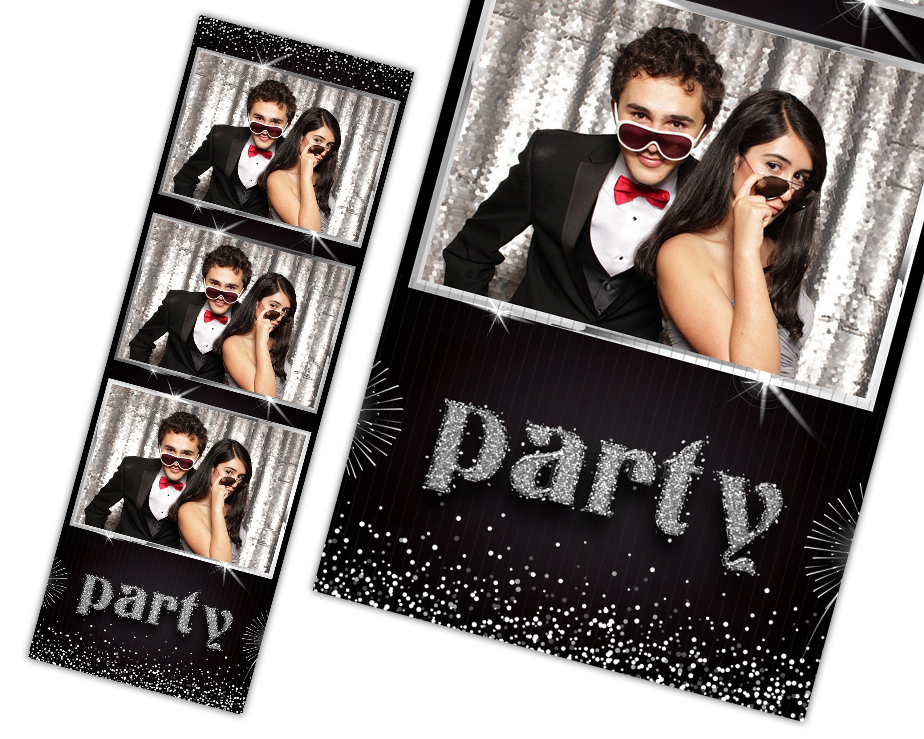 Photobooth Template Festa Junina Party, Holiday Party, Deluxe Night Party, Festival Celebration photo booth template New Year