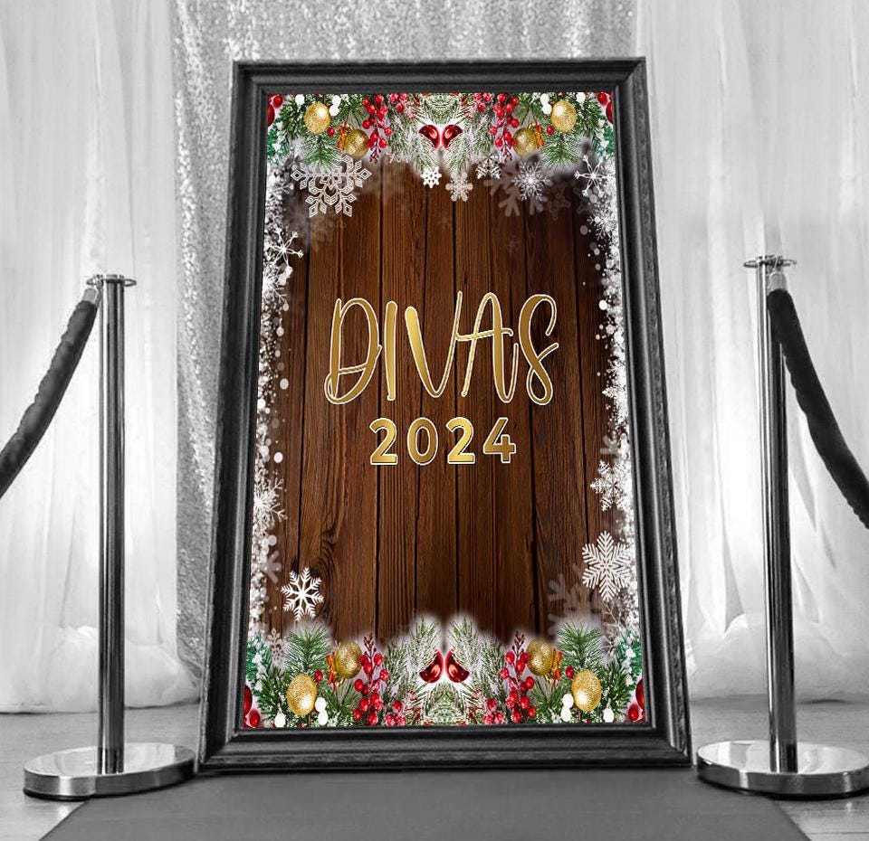 Tap to Start for Christmas Photobooth | Welcome Screen for Christmas Photo Booth | Holiday | Merry Christmas | Xmas 1419