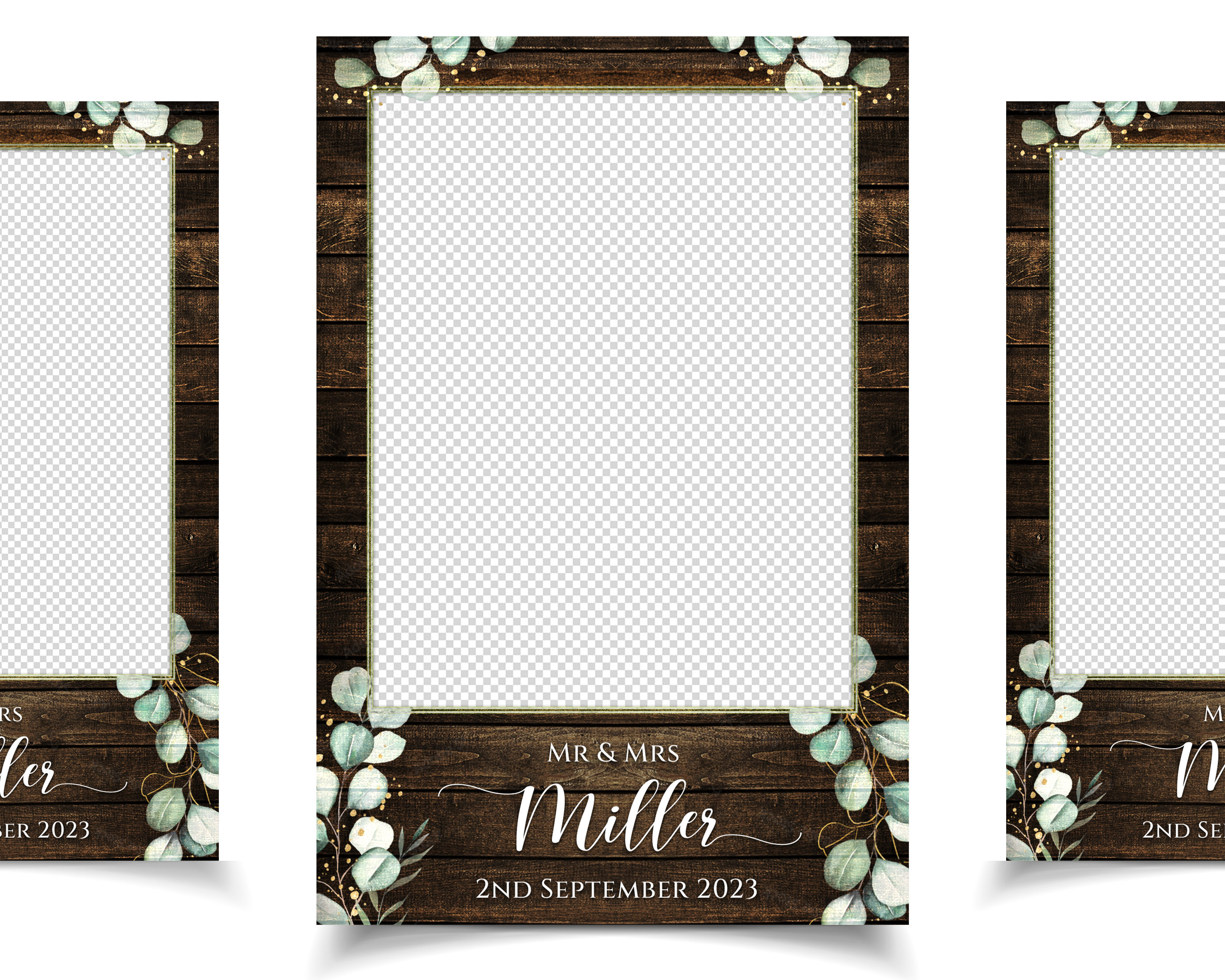 Wedding Photobooth Template for mirror booth