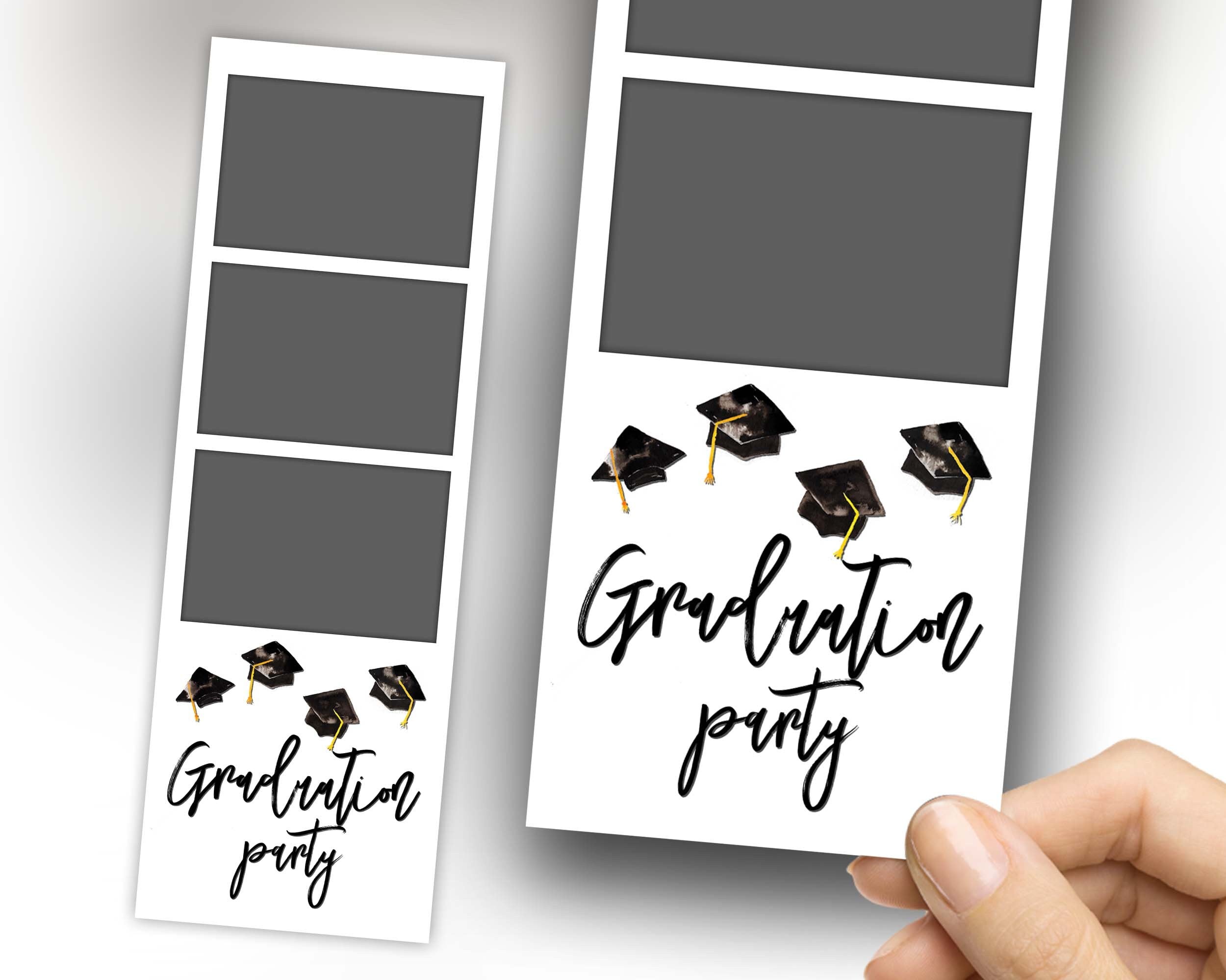 Graduation Photo Booth Template, Graduation Photobooth Template, Class of 2024, Prom 2024, Grad