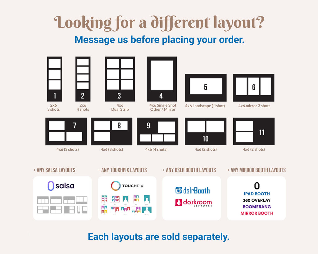 New Year Photobooth Template | New Year Party | NY Photobooth | Holiday Photo Booth | 2025