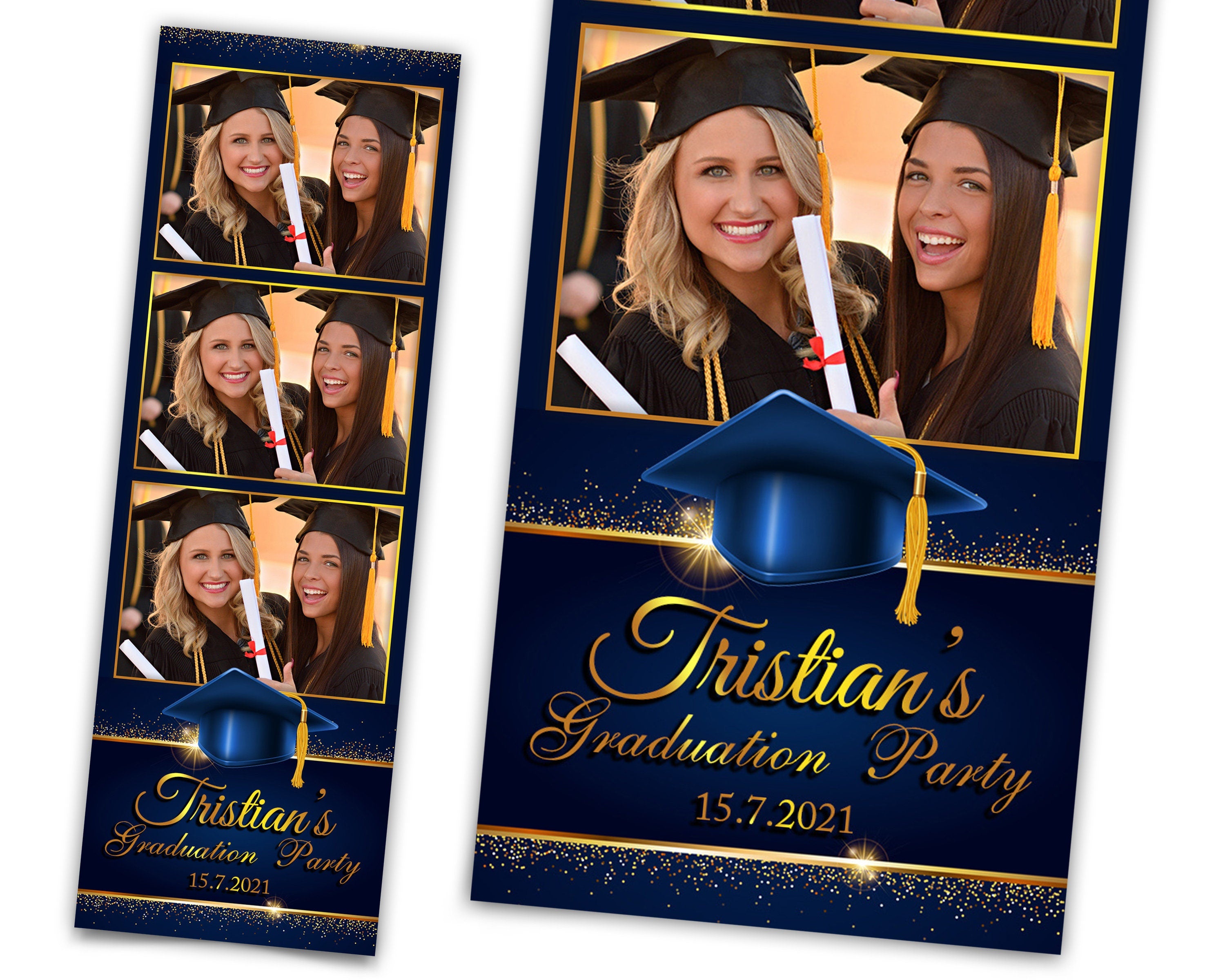 Graduation Photo Booth Template, Graduation Photobooth Template, Class of 2023, Prom 2023