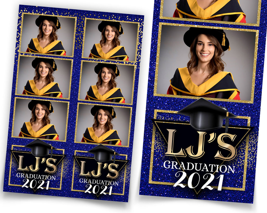 Graduation Class of 2024 Prom Photobooth Template Grad Photo Booth 151