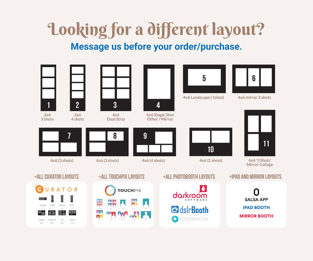 Purple Wedding Anniversary Bridal Shower Photobooth template 2x6 strip with Floral blush flowers rose greenery photo booth template 1058