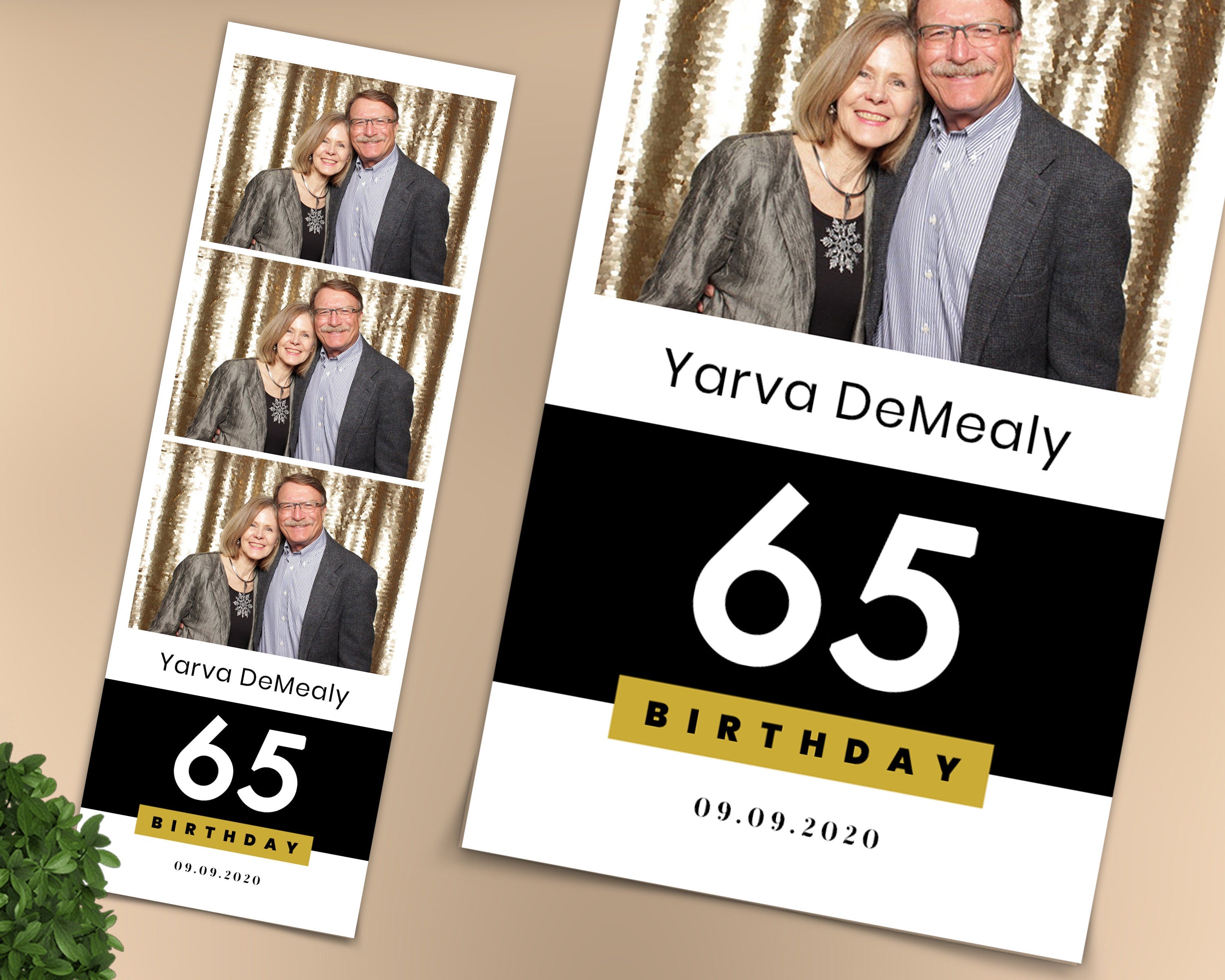 Photobooth Template Silver Glitter Photobooth Template for Birthday Silver Bridal Wedding Anniversary 2x6 Inch Photo Booth Template