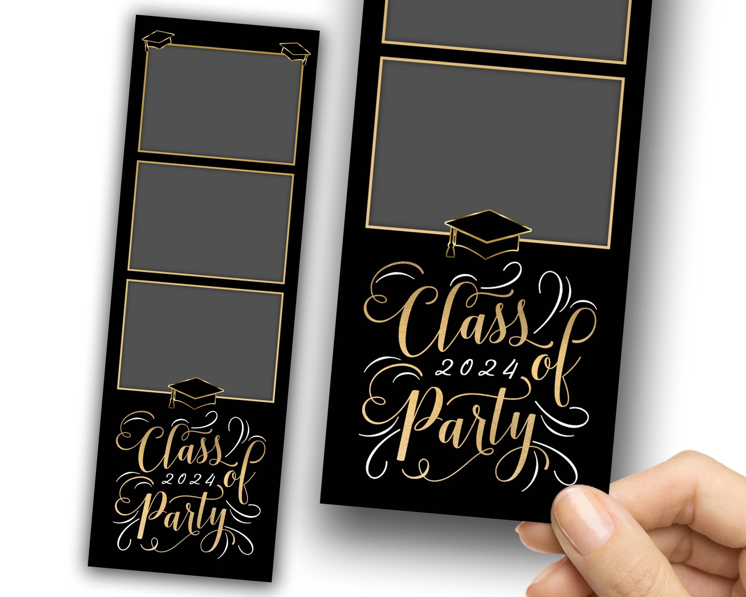 Graduation Photo Booth Template, Graduation Photobooth Template, Class of 2024, Prom 2024