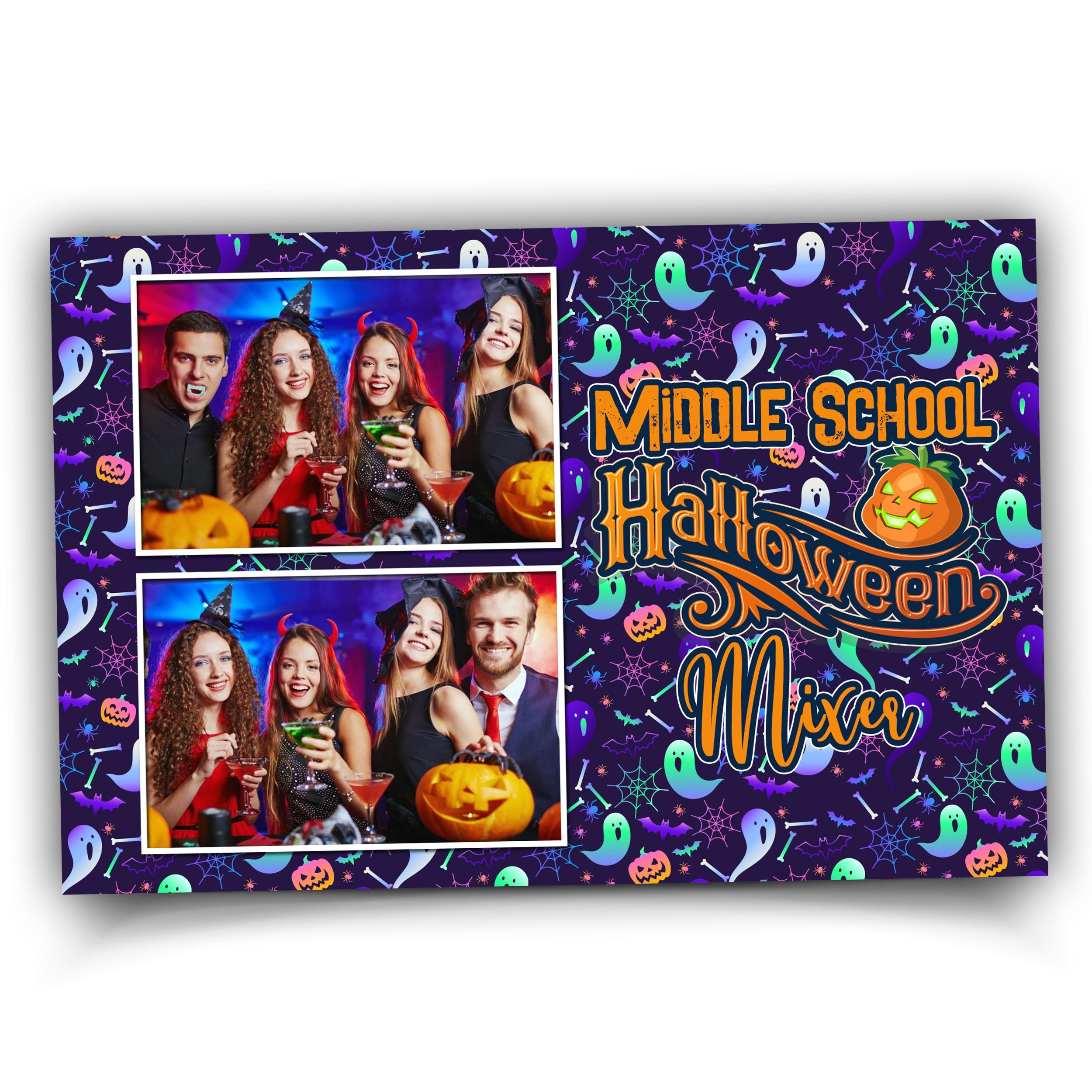 Halloween Photo Booth Template Photobooth Pumpkin Template