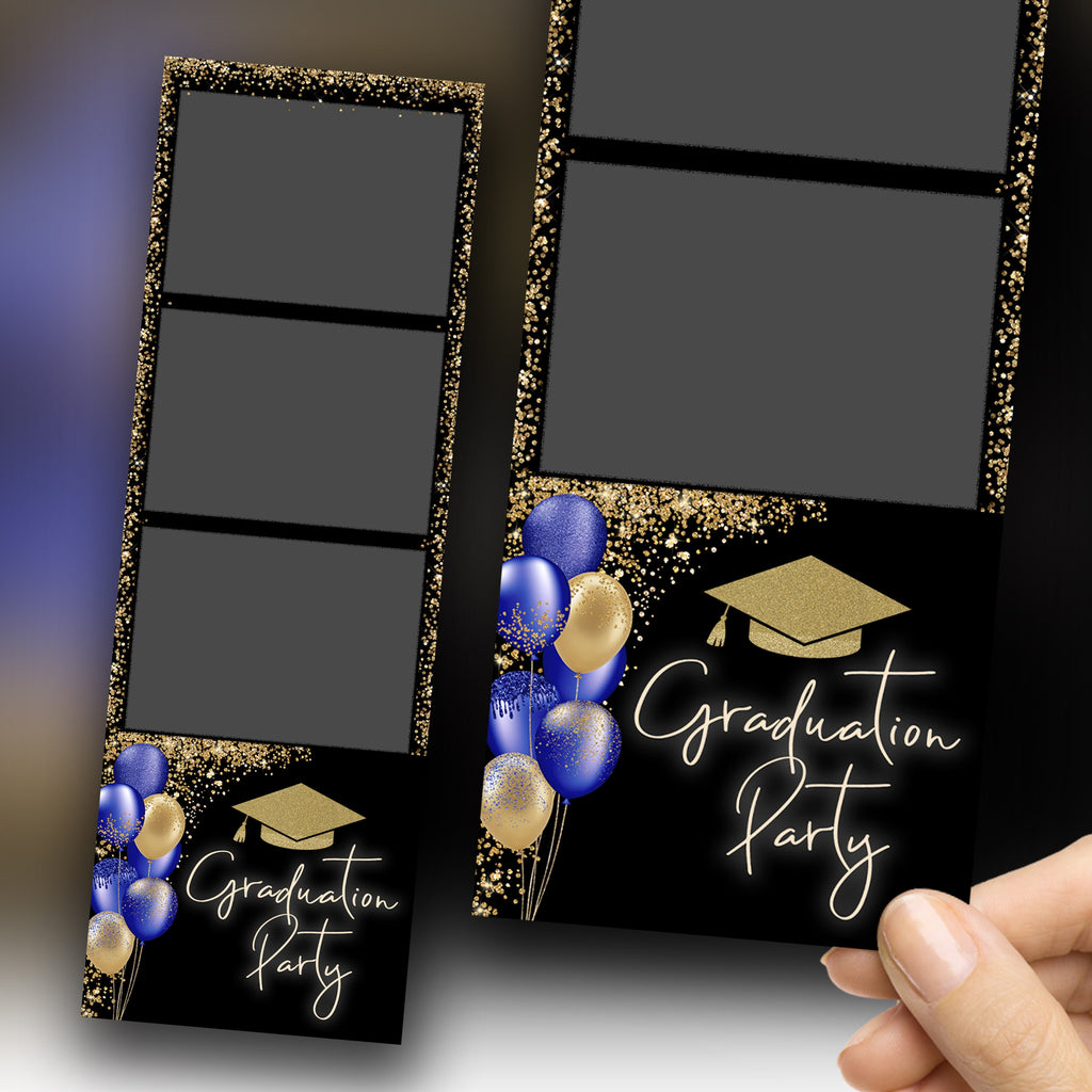 Graduation Photo Booth Template, Graduation Photobooth Template, Class of 2024, Prom 2024, Grad Party