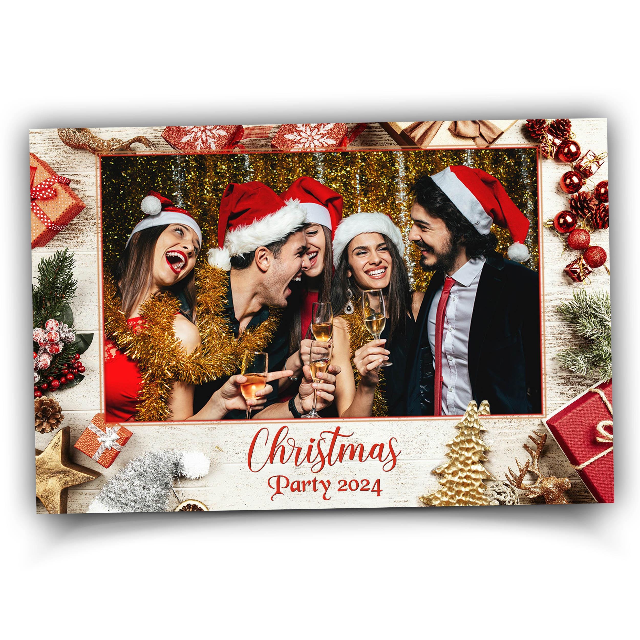 Holiday Photobooth Template, Holiday Party, Merry Christmas, Xmas Photo booth Template, 1420